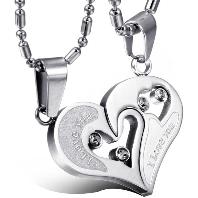 Entwined Heart Necklaces -Love
