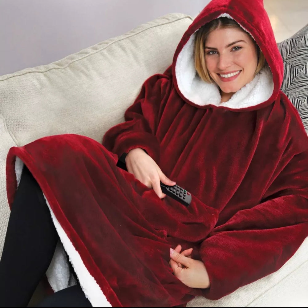 Cozy Sweatshirt Blanket(UNISEX)