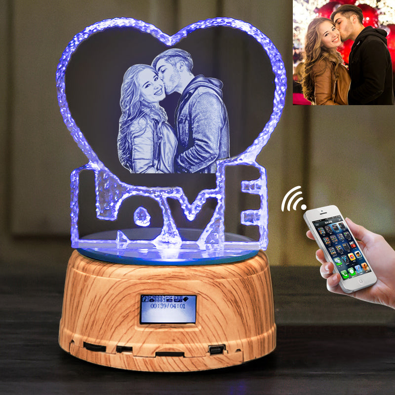 Personalized Bluetooth - colorful music lights